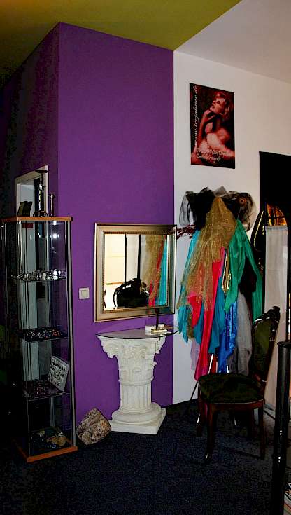 Schminkecke Bild Fotoshooting mit Foto Make-up
