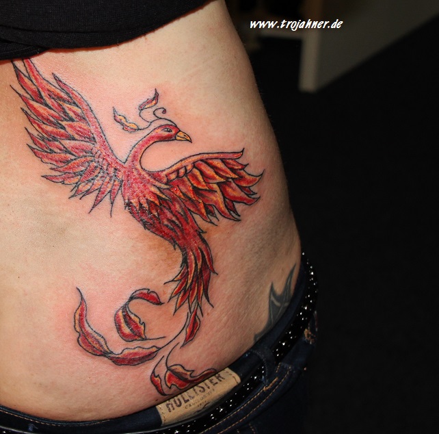 Bild Feuervogel Tattoo dresden