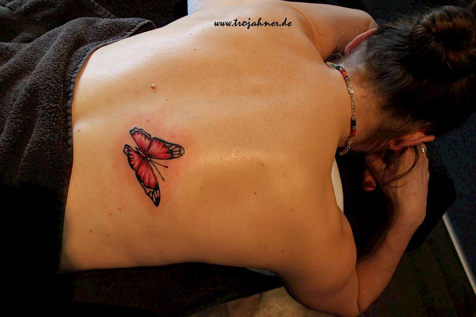 Bild Schmetterling Tattoo Dresden Tattoostudio