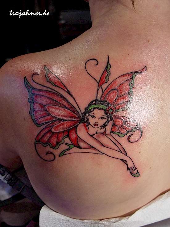 Bild Tattoo einer Elfe Tattoo Dresden Tattoostudio