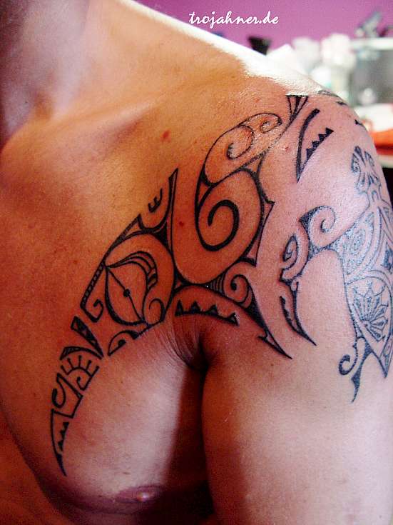 Bild Maori Motiv Tattoo Dresden Tattoostudio