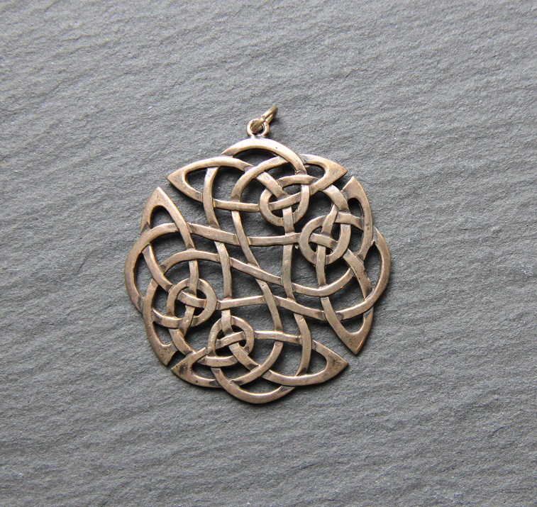 Bild keltischer Knoten rund