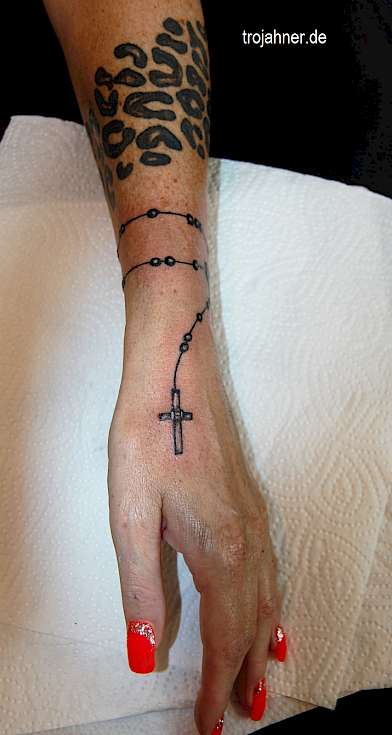Bild Armkette Kreuz 1 Tattoo