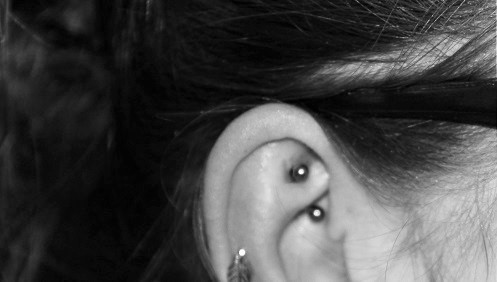 Bild Rook Piercing Ohrpiercing