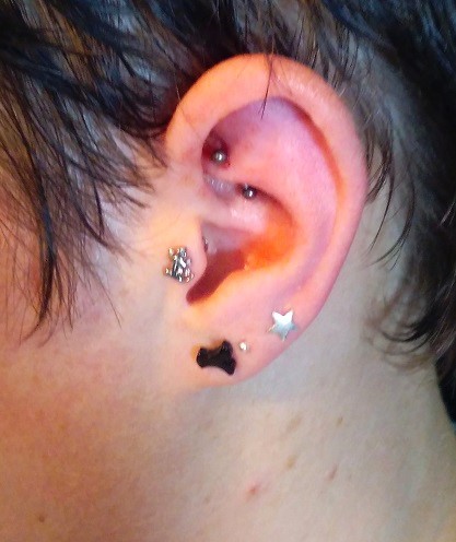 Bild Rook Piercing Ohr