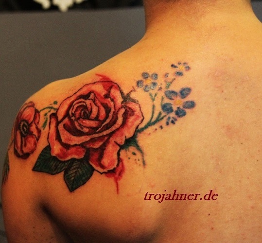 Bild watercolour watercolor aquarell tattoo dresden
