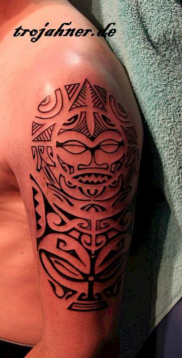 Bild Maori Tattoo am Arm Dresden