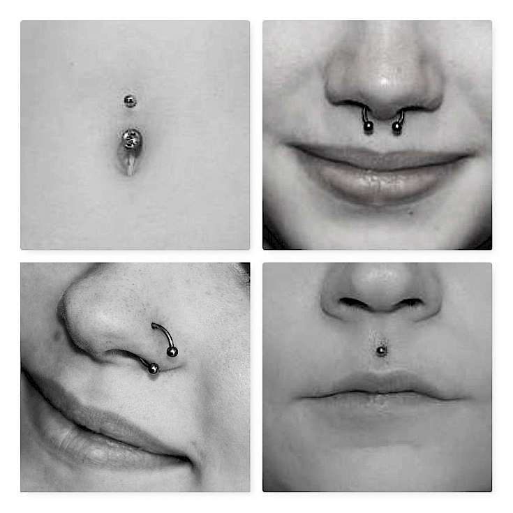 Bauchnabelpiercing Septumpiercing Nasenflügelpiercing Nostrilpiercing Medusapiercing Piercingstudiodresden Piercingdresden Piercing Dresden Bild Piercing