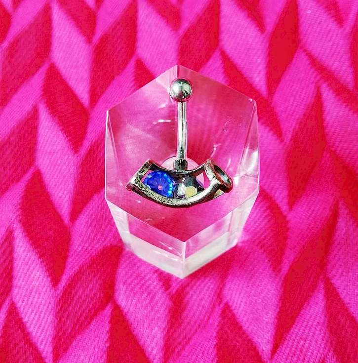 Bild Bauchnabelpiercing 925er Silber selten Piercing